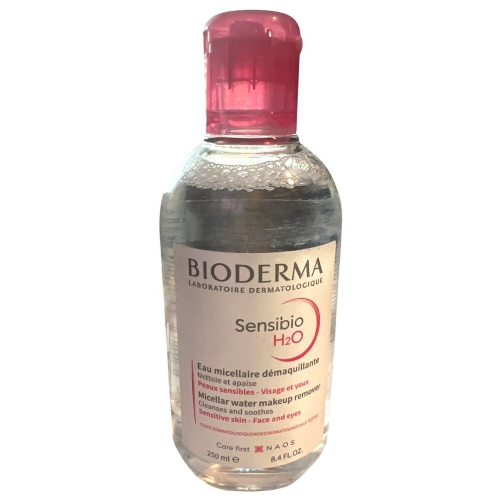Bioderma Sensibio H2O Micellar Water Makeup Remover 250ml For Sensitive Skin & E